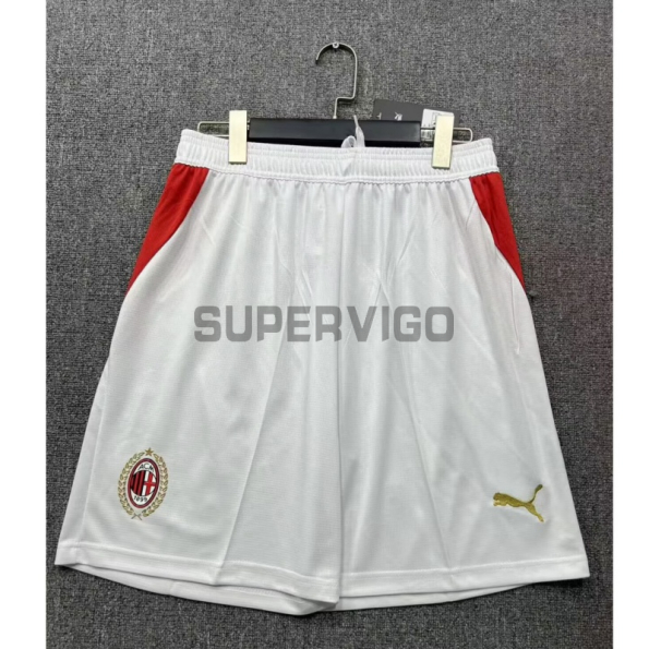 Pantalón Corto AC Milan Segunda Equipación 2026/2027 Blanco