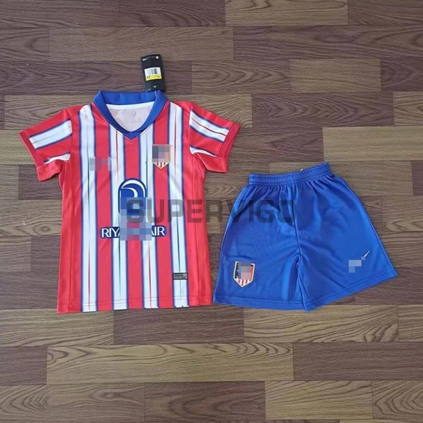 Camiseta Atlético de Madrid 2024/2025 Niño Kit Rojo/Blanco