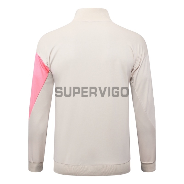 Chaqueta Barcelona 2025/2026 Blanco Roto/Rosa