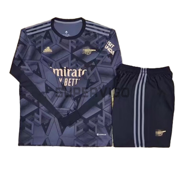 Arsenal Soccer Jersey Away Long Sleeve Kit 2022/2023