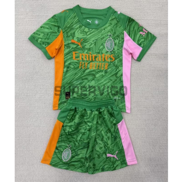 Camiseta de Portero AC Milan Tercera Equipación 2025/2026 Verde