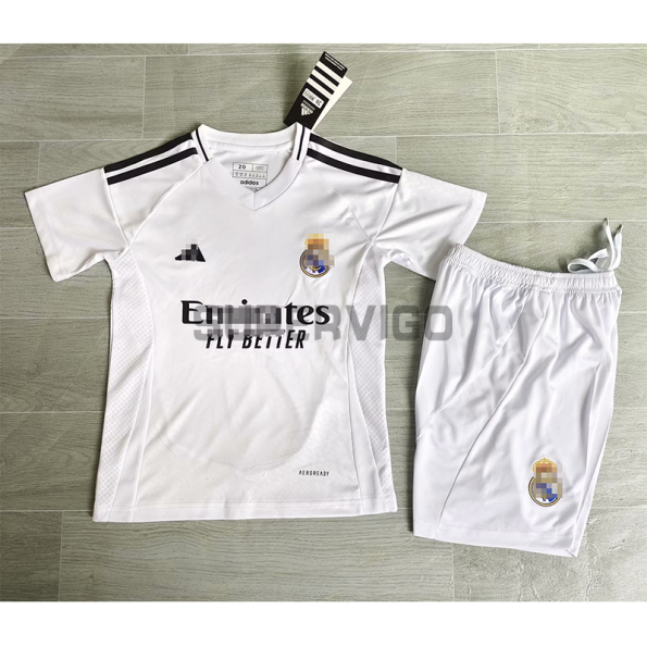 Camiseta Real Madrid Primera Equipación 2024/2025 Niño Kit