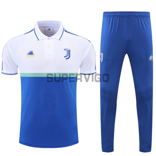 Polo Juventus 2022/2023 Kit Blanco/Azul