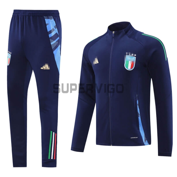 Chaqueta Italia 2024 Azul Marino