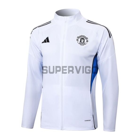 Chaqueta Manchester United 2025/2026 Blanco/Azul
