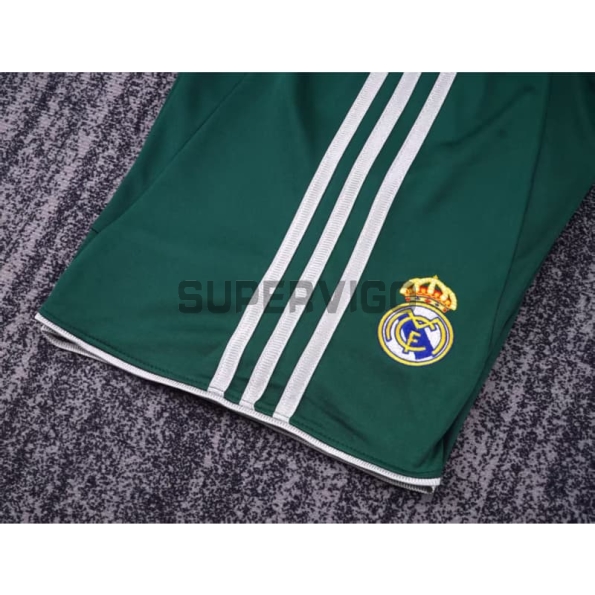 Camiseta Real Madrid Tercera Equipación Retro 2012/13 Verde Niño Kit