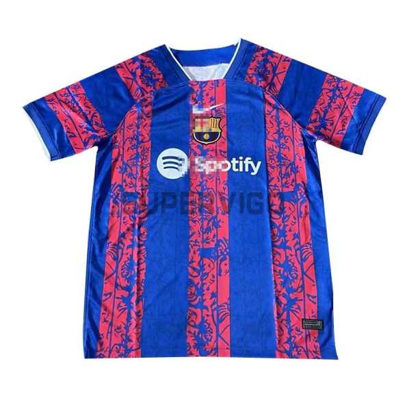 Camiseta Barcelona 2023/2024 Azul/Rosa