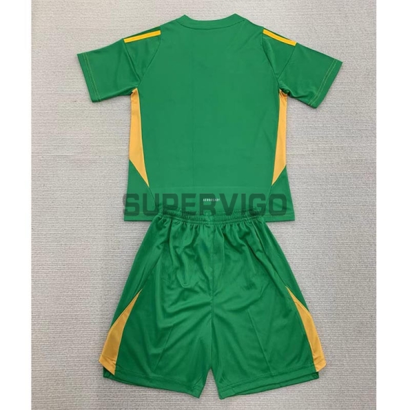 Camiseta De Portero Italia 2024 Niño Kit Verde