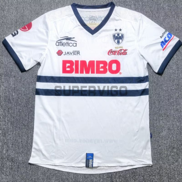 Camiseta Monterrey Primera Equipación Retro 2005/2006 Blanco/Azul Marino