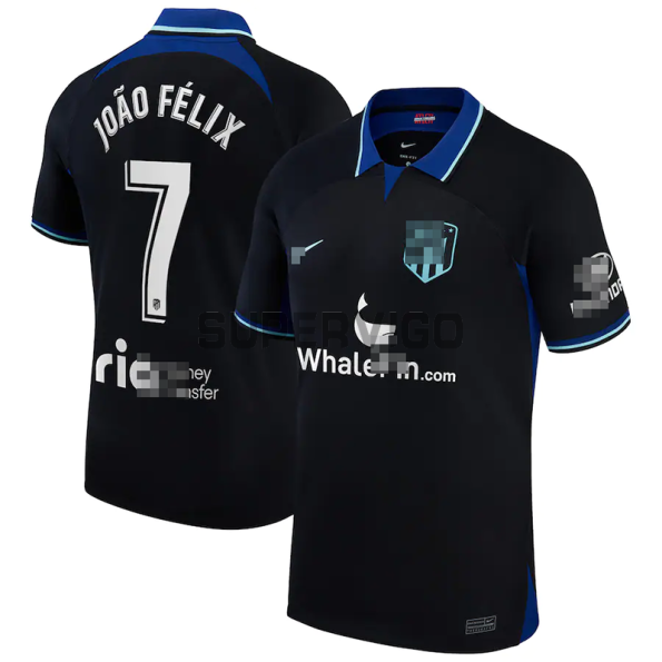 Camiseta João Félix 7 Atlético de Madrid Segunda Equipación 2022/2023