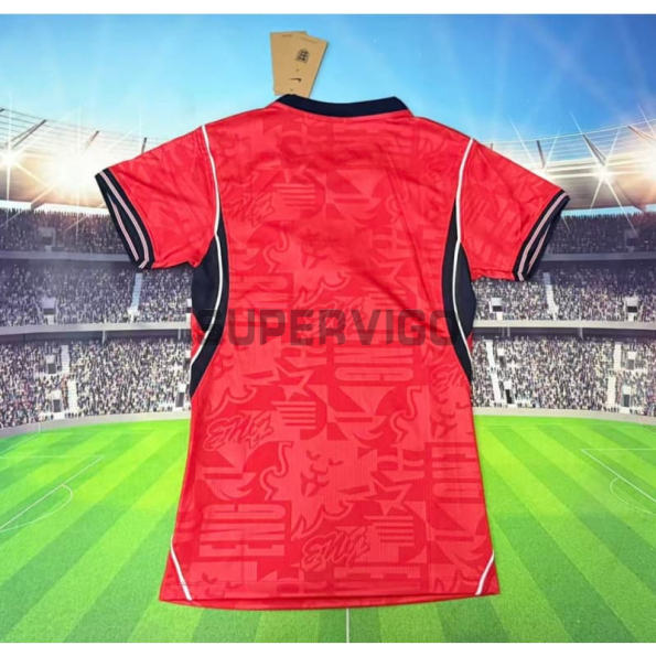 Camiseta Inglaterra Segunda Equipación Mundial 2026 Rojo Mujer