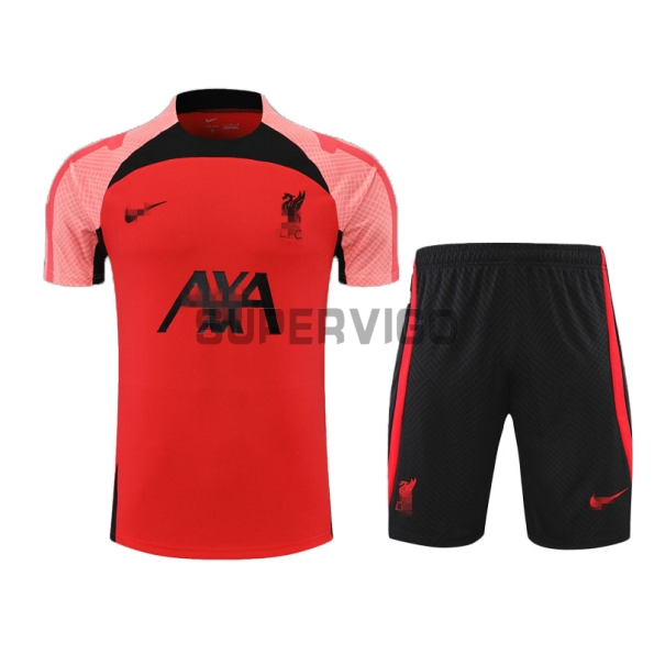 Camiseta de Entrenamiento Liverpool 2022/2023 Rojo/Rosa