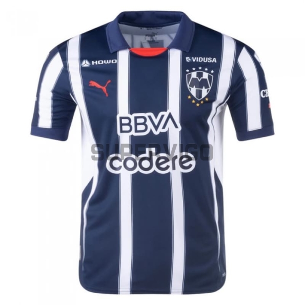 Camiseta SERGIO RAMOS 93 Monterrey Primera Equipación 2024/2025 Azul Marino/Blanco