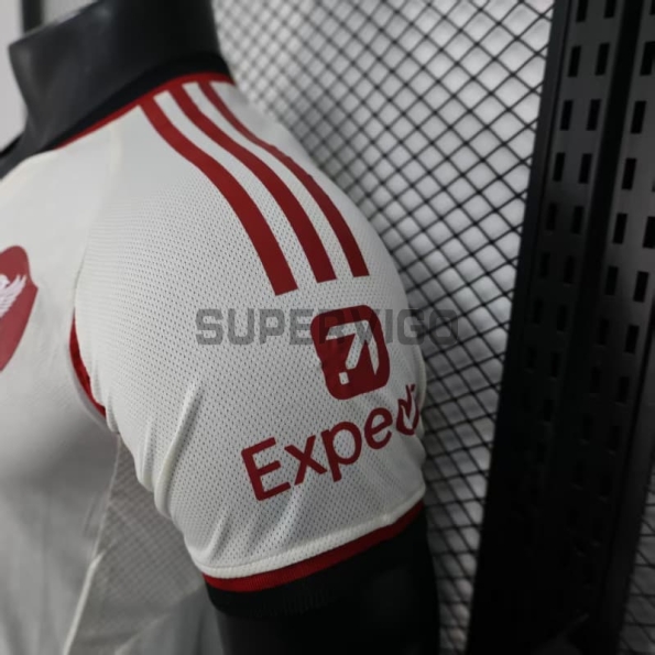 Camiseta Liverpool Segunda Equipación 2025/2026 Blanco (EDICIÓN JUGADOR)