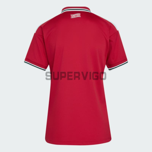 Camiseta Manchester United Primera Equipación 2026/2027 Rojo Mujer