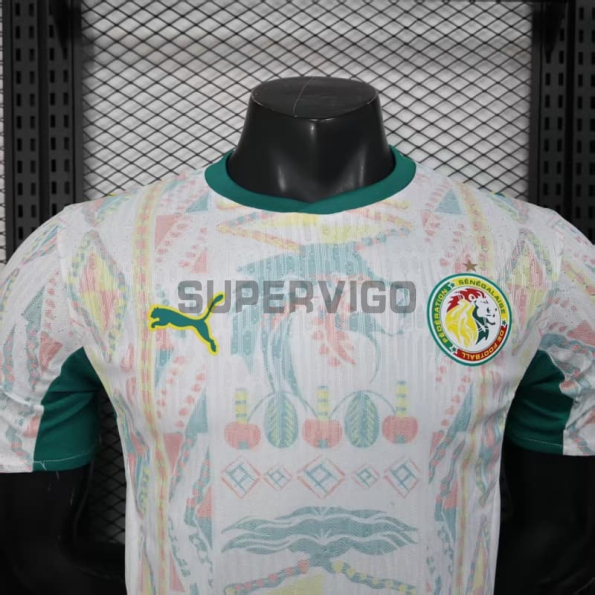 Camiseta Senegal 2026 Blanco (EDICIÓN JUGADOR)