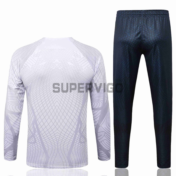 PSG Kid's Sweat Kit (Top+Pants) White 2022/2023
