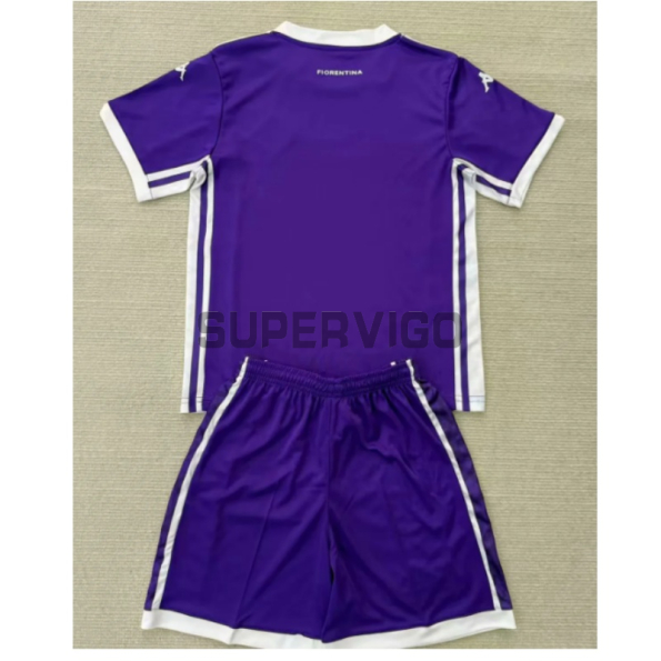 Camiseta Fiorentina Primera Equipación 2025/2026 Morado Niño Kit