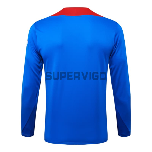 Sudadera De Entrenamiento PSG 2025/2026 Azul/Rojo