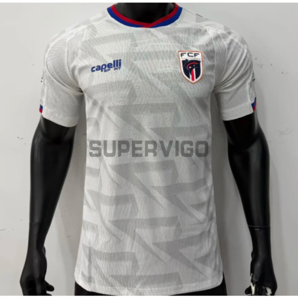 Camiseta Cabo Verde Segunda Equipación Mundial 2026 Blanco (EDICIÓN JUGADOR)