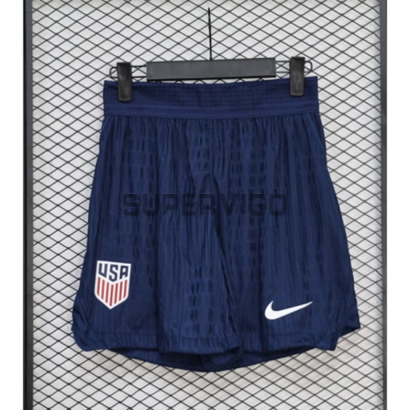 Pantalón Corto EE.UU. Primera Equipación Mundial 2026 Azul Marino (EDICIÓN JUGADOR)