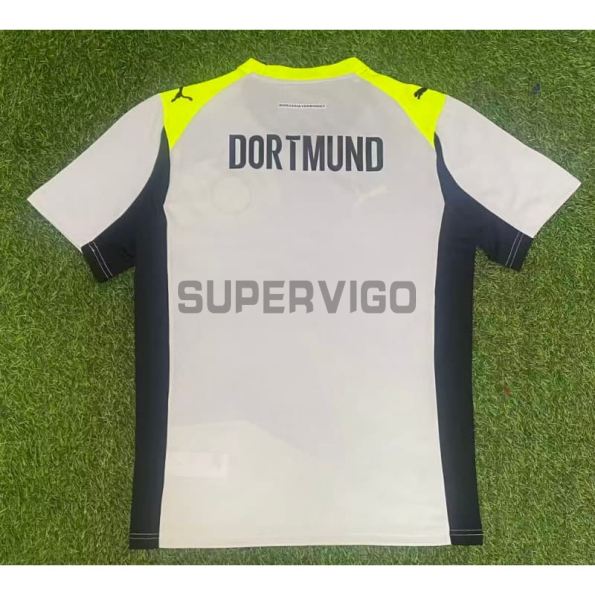 Camiseta Borussia Dortmund Segunda Equipación 2025/2026 Amarillo/Negro/Gris
