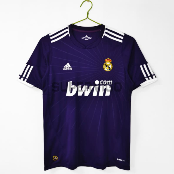 Camiseta Real Madrid Tercera Equipación Retro 2010/11 Morado
