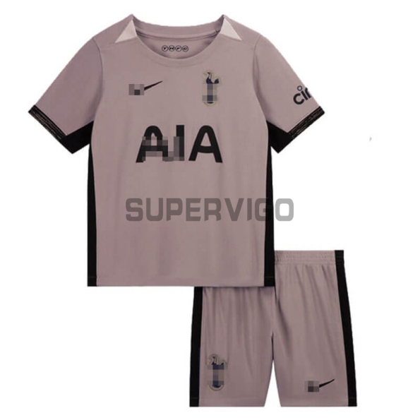Camiseta Tottenham Hotspur Tercera Equipación 2023/2024 Niño Kit