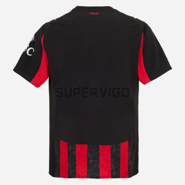 Camiseta AC Milan Primera Equipación 2025/2026 Rojo/Negro