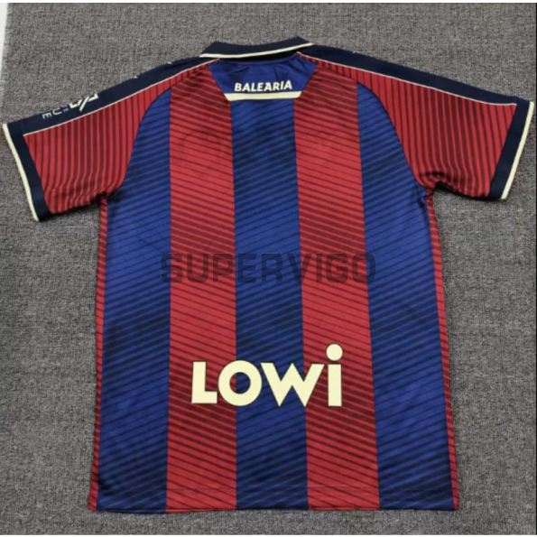 Camiseta Levante UD Primera Equipación 2025/2026 Azul Marino/Rojo