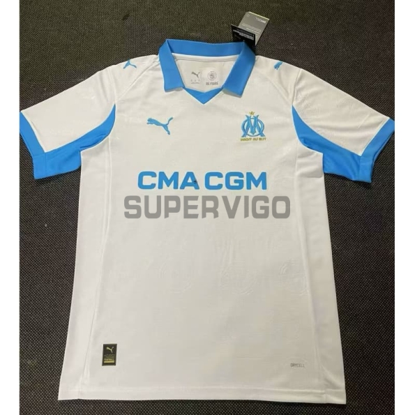 Camiseta Olympique Marsella Primera Equipación 2025/2026 Blanco