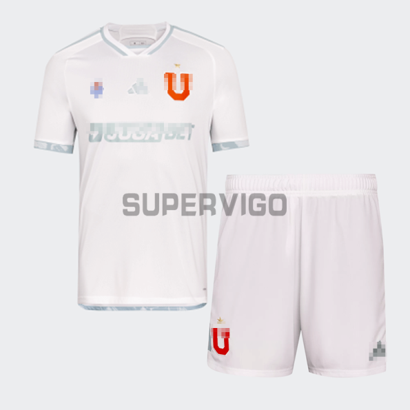 Camiseta Universidad de Chile Segunda Equipación 2024/2025 Niño Kit