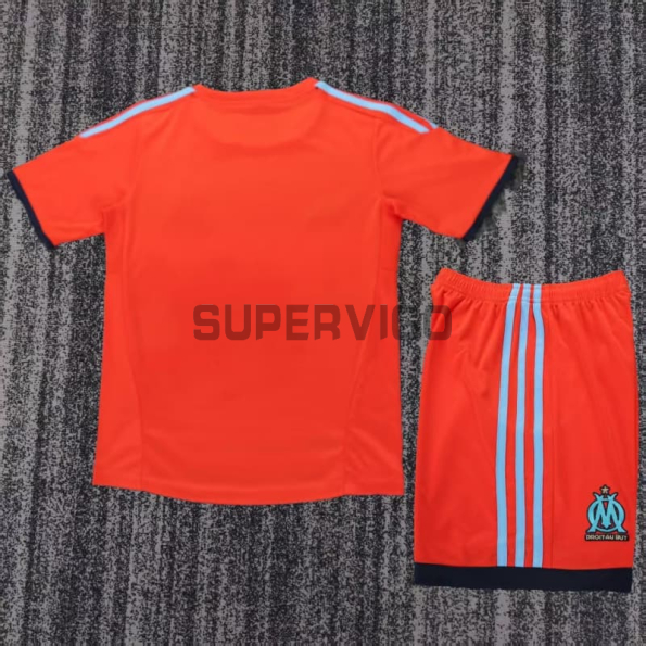 Camiseta Barcelona Segunda Equipación Retro 2011/12 Naranja Niño Kit