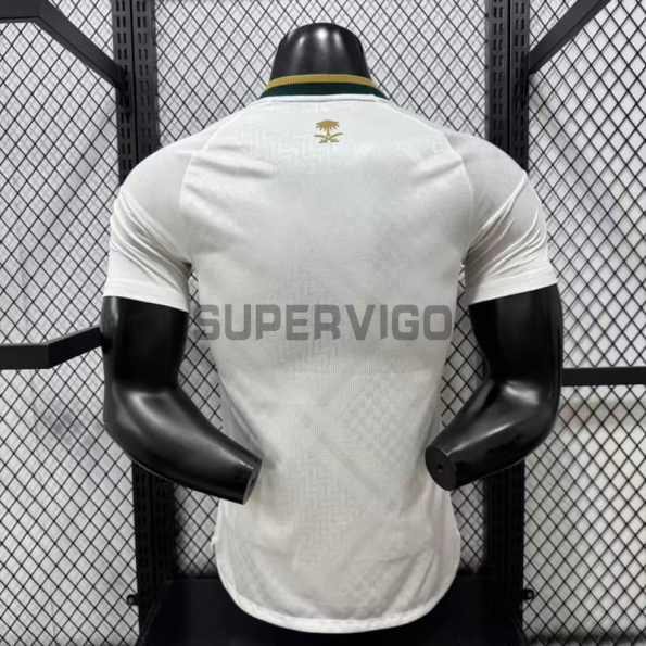Camiseta Saudi Arabia Segunda Equipación Mundial 2026 Blanco (EDICIÓN JUGADOR)