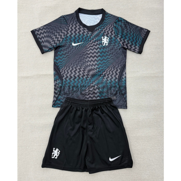 Camiseta de Portero Chelsea 2026/2027 Negro Niño Kit