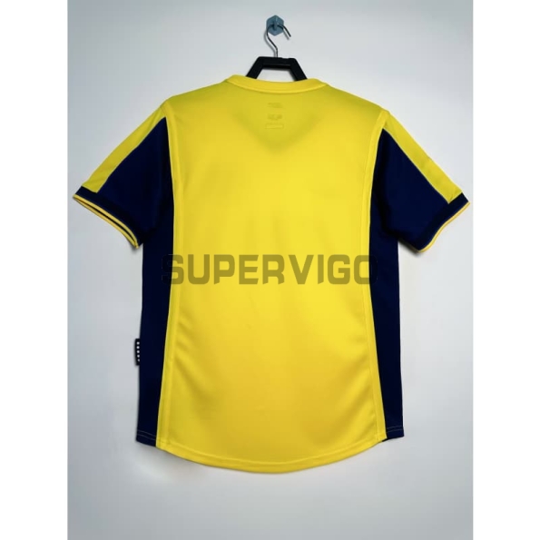 Camiseta Arsenal Segunda Equipación Retro 2000/01