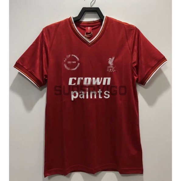 Camiseta Liverpool Primera Equipación Retro 85/86