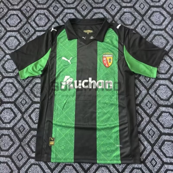 Camiseta RC Lens Segunda Equipación 2025/2026 Verde/Negro