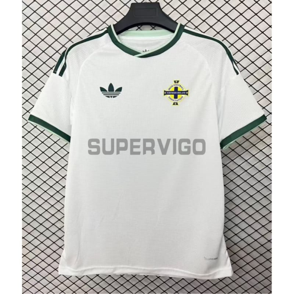 Camiseta Irlanda del Norte Segunda Equipación Mundial 2026 Blanco