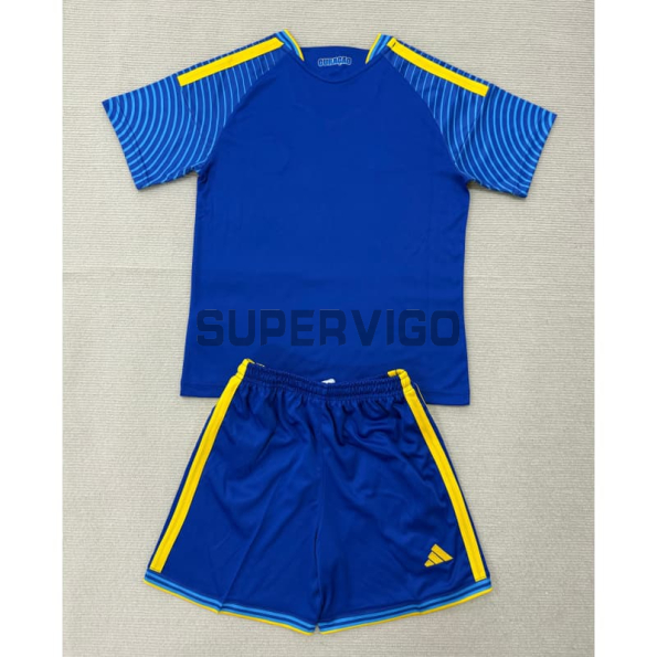 Camiseta Curacao Primera Equipación Mundial 2026 Azul Niño Kit