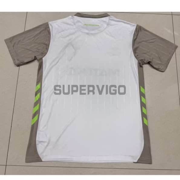 Camiseta Werder Bremen Segunda Equipación 2025/2026 Blanco/Gris