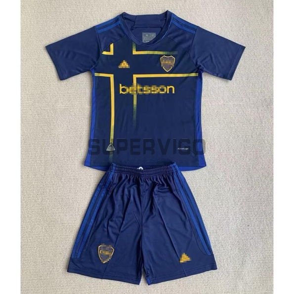 Camiseta Boca Junior Tercera Equipación 2024/2025 Niño Kit