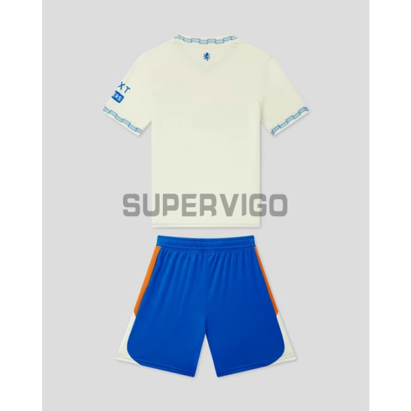 Camiseta Rangers FC Segunda Equipación 2026/2027 Beige Niño Kit