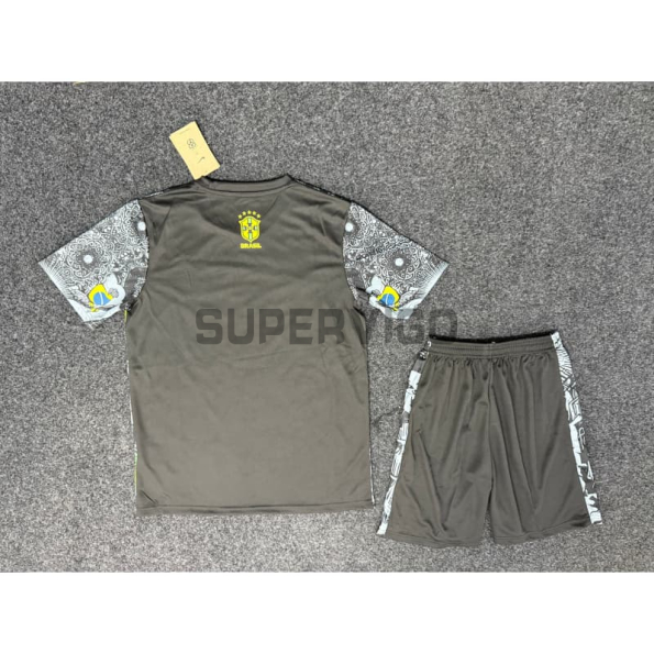 Camiseta Brasil 2024 Especial Edición Negro/Gris
