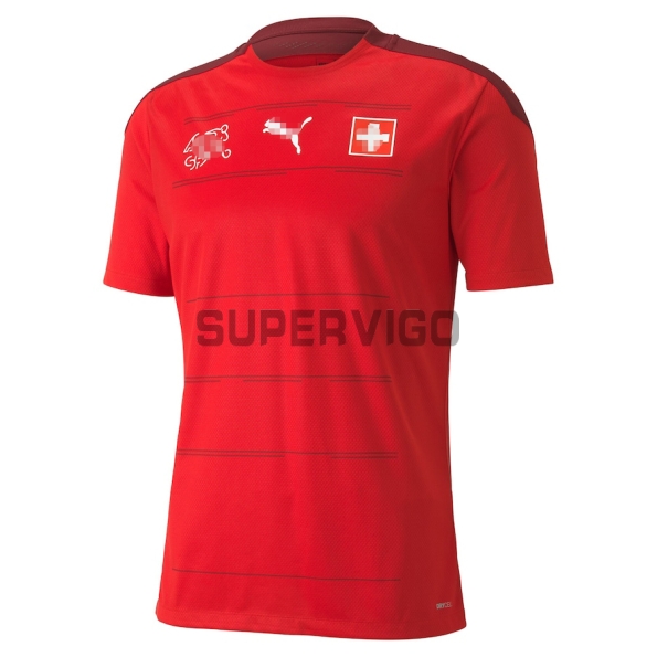 Camiseta Suiza 1ª Equipación 2020 Eurocopa