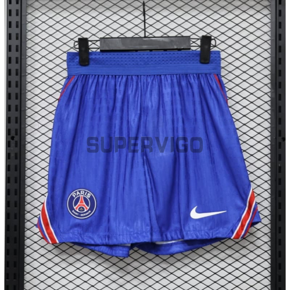 Pantalón Corto PSG Primera Equipación 2026/2027 Azul/Rojo (EDICIÓN JUGADOR)