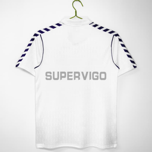 Camiseta Real Madrid Primera Equipación Retro 1988/90 Blanco