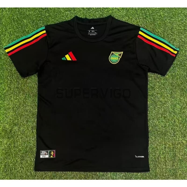 Camiseta Jamaica 2026 Pre-Match Negro