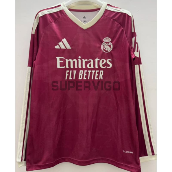 Camiseta Real Madrid Tercera Equipación 2026/2027 ML Rosa