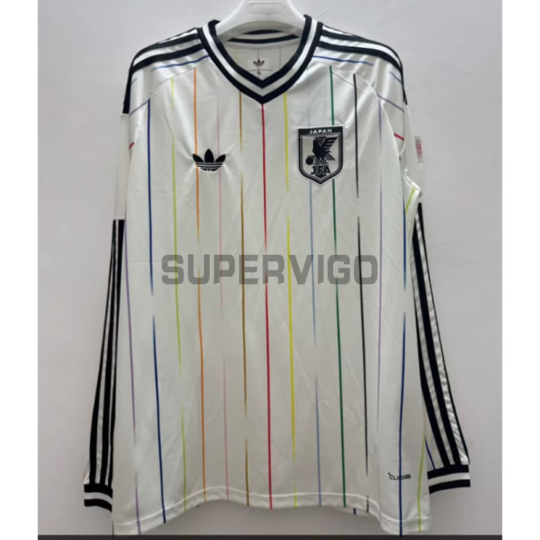 Camiseta Japón Segunda Equipación Mundial 2026 ML Blanco